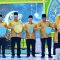 Wali Kota Tangsel Benyamin Davnie Bersama Wakil Wali Kota Tangsel Pilar Saga Ichsan dan Forkopimda Membuka MTQ ke XIV.