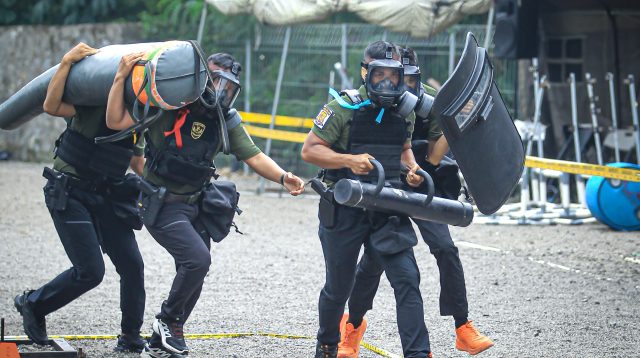 Brimob Challenge 2025 yang digelar di Lapangan Bola Mako Batalyon C Pelopor selama lima hari sejak Selasa (4/2/2025) hingga Sabtu. (ist)